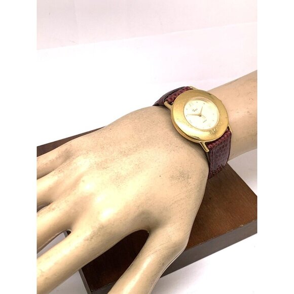 Timex Women\'s Watch Vintage Quartz Gold Leather Band 33mm main image 13